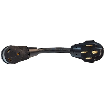 Valterra 50AM-30AF ADAPTER CORD, 12IN, BULK A10-5030FBK